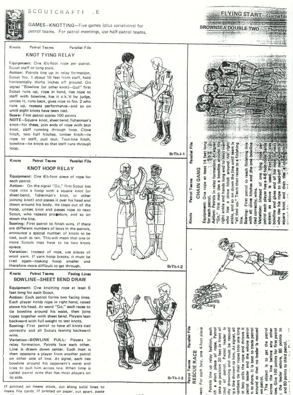 Knot Relays