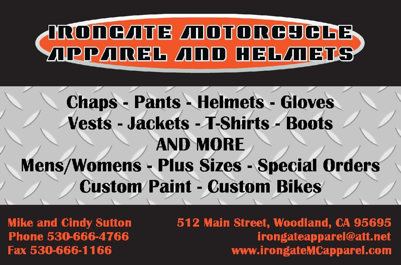 Irongate Motorcycle Apparel